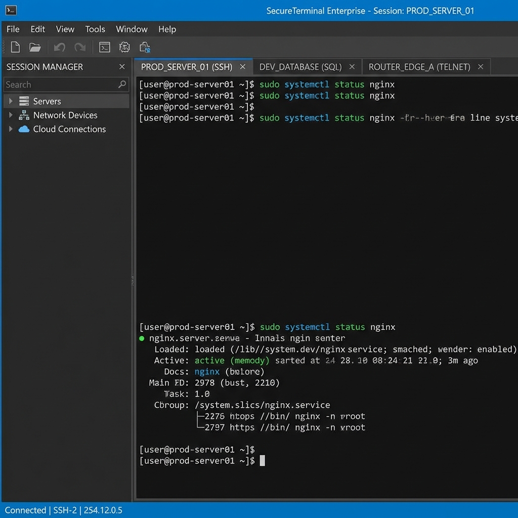 SecureCRT Application Interface